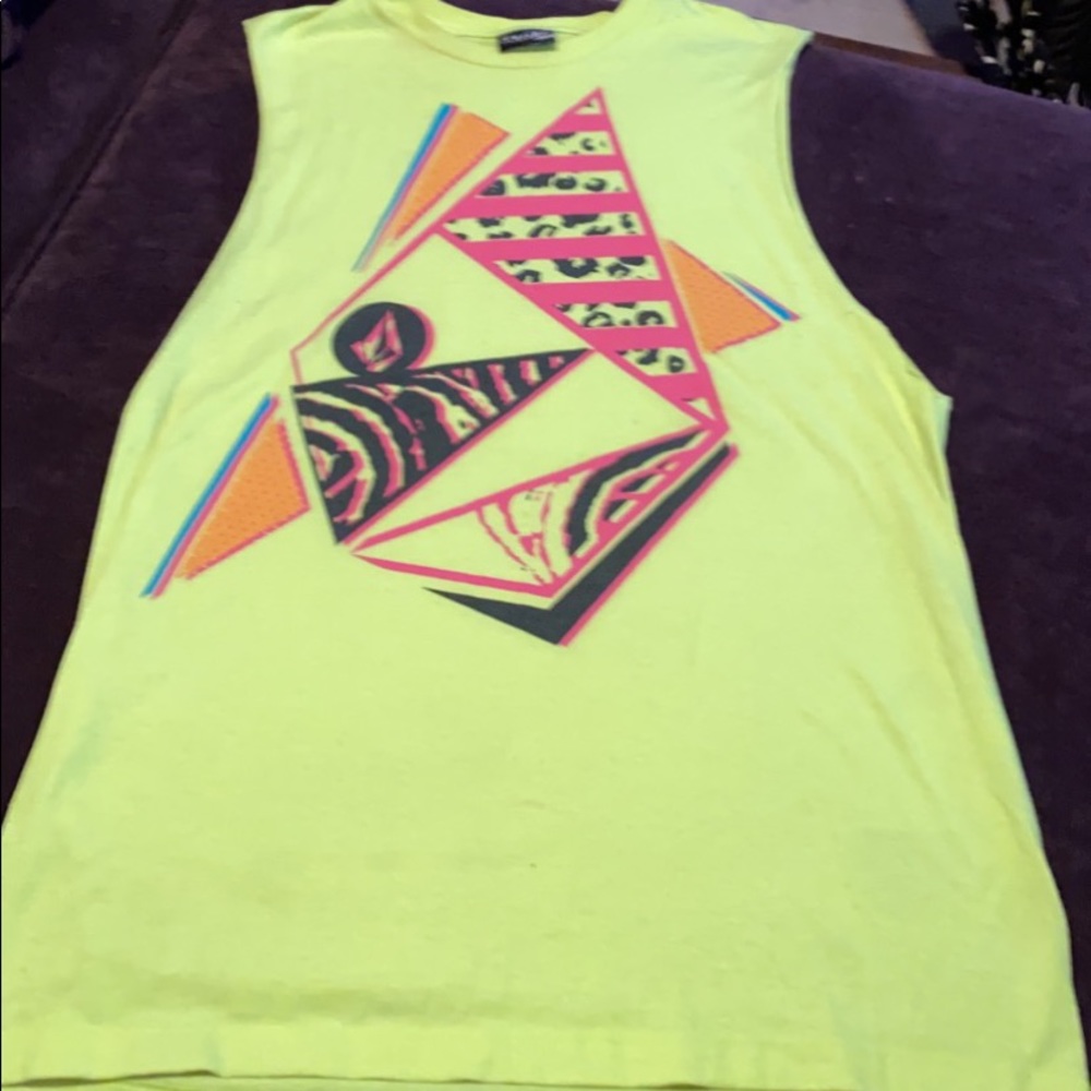 Neon t-shirt tank